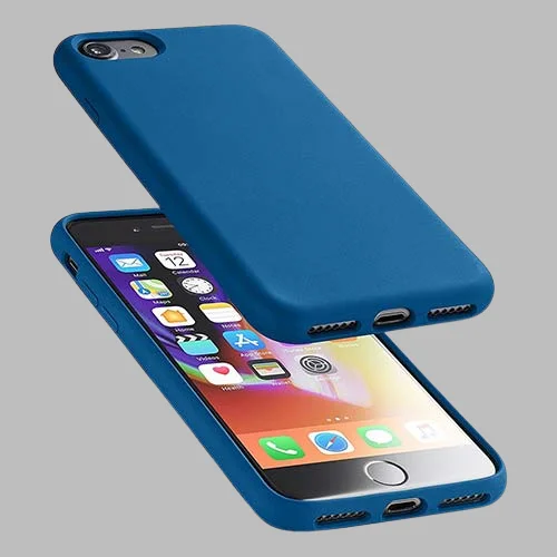 SOFT TOUCH CASE IPH 8/7 BLUE