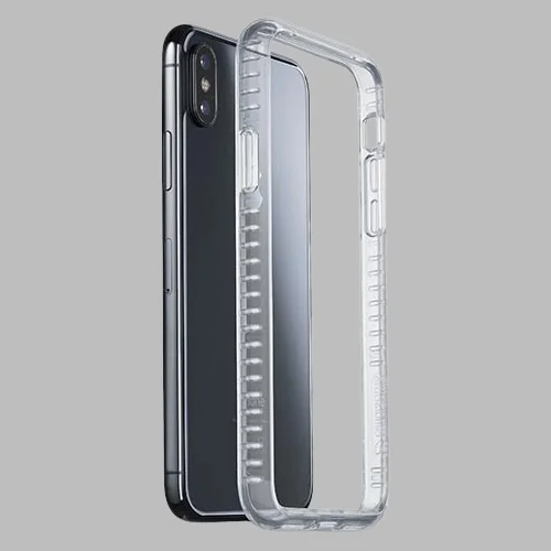 BUMPER CASE IPHX TRANSP