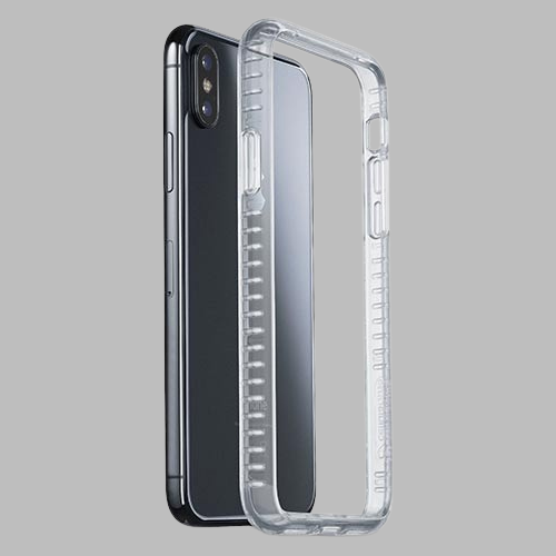 BUMPER CASE IPHX TRANSP