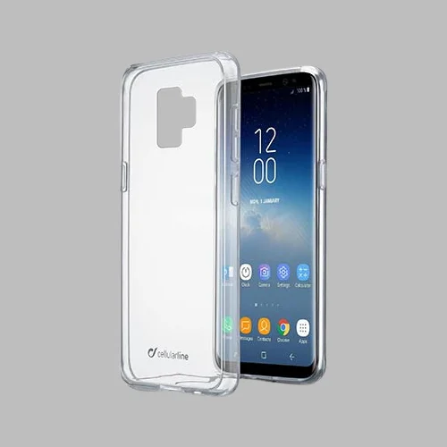 CASE CLEAR DUO GALAXY S9 TRASP