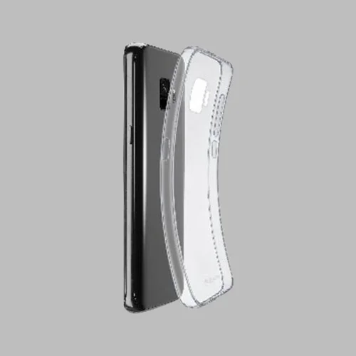 RUBBER CASE FINE GALAXY S9 TRASP
