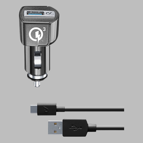 [CBRHUKITQCTYCK] USB- C CHARGER KIT QC HUAWEI BLACK