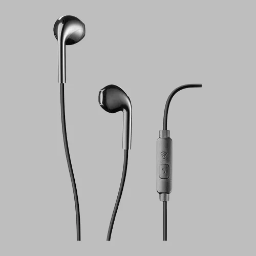 EGG-CAPSULE EARPHONE WITH MIC