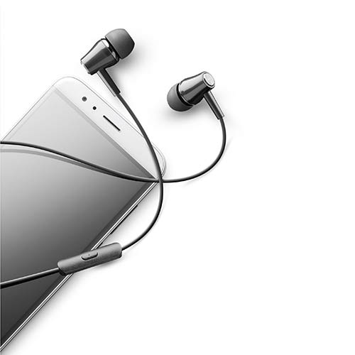 [AUINEARK] BLACK IN-EAR UNIV. MIC EARPHONE
