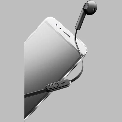 Black Earphone Mono Mantis