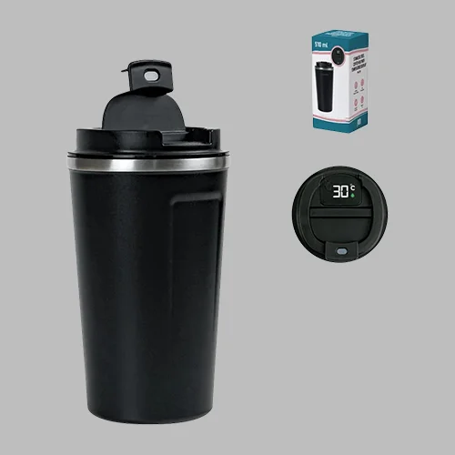 Tumbler with Temperature Display