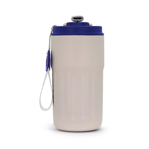 [BL-041027] AGGERT Travel Mug with Temperature Display BLUE