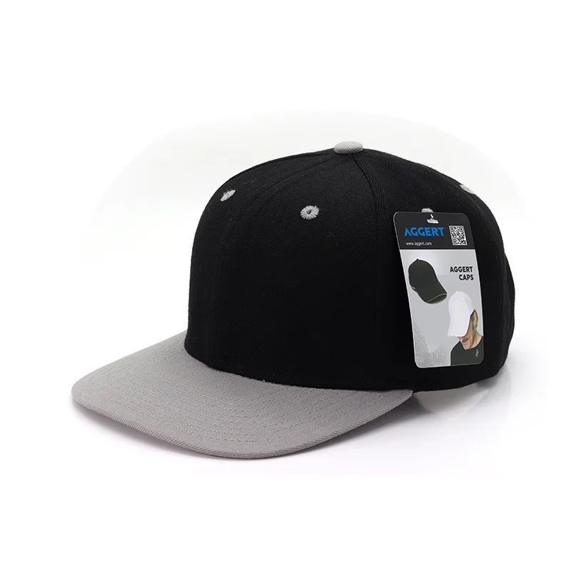 Buy Grey Flat Brim Cotton Cap Online | AGGERT
