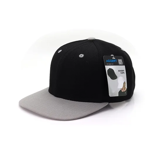 AGGERT Flat Brim Cap-Grey