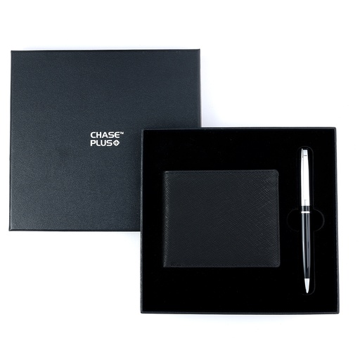 CHASE PLUS Business Gift Set Wallet and Pen