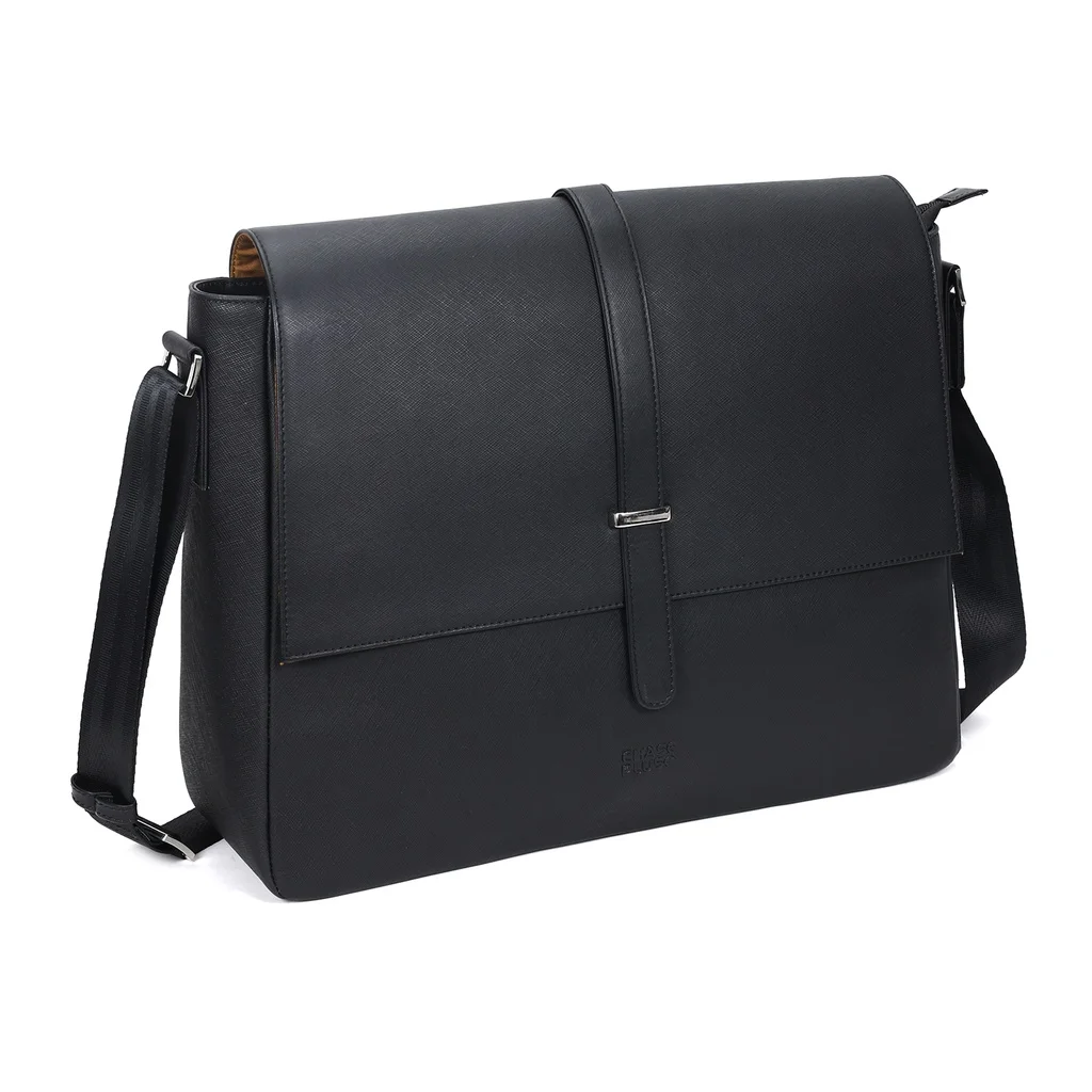 CHASE PLUS Premium GLASGOW Monarch black Laptop Bag