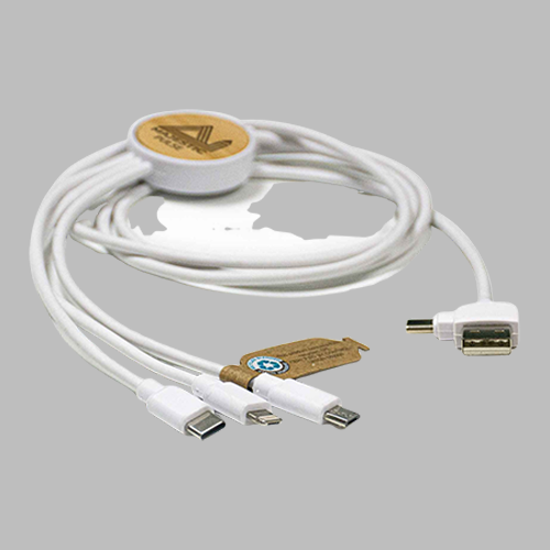 [STSG 240902] Bamboo & Recycled TPE Charging Cable STSG 240902