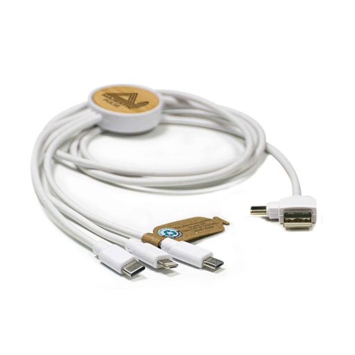 [STSG 240902] Bamboo & Recycled TPE Charging Cable STSG 240902