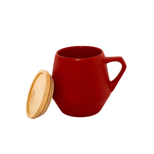 [STED 241020] Ceramic Mug with Bamboo Lid STED 241020