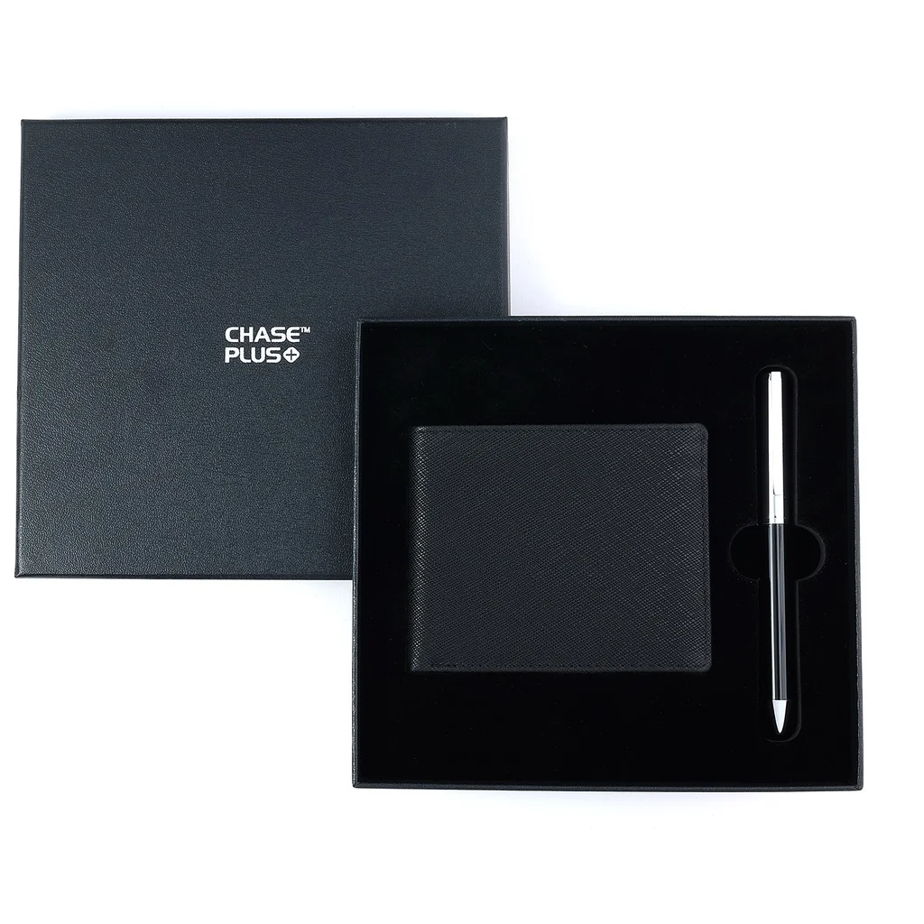 CHASE PLUS Business Gift Set Wallet and Pen