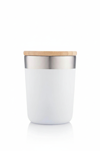 [WH-041035] Coffee Tumbler White - 300ml