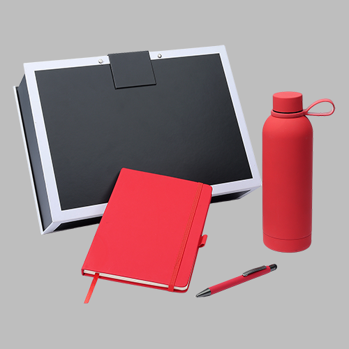 [GS25244112] Combination Gift Set -A5 Notebook , Water Bottle, Metal Pen