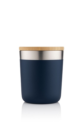 [NB-041035] Coffee Tumbler Gusto Navy Blue-300ml