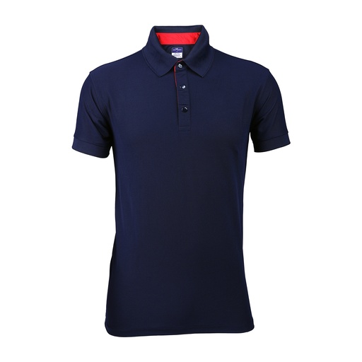 [SBPNBL10022] SKY BIRD Polo T shirt Black Navy Blue