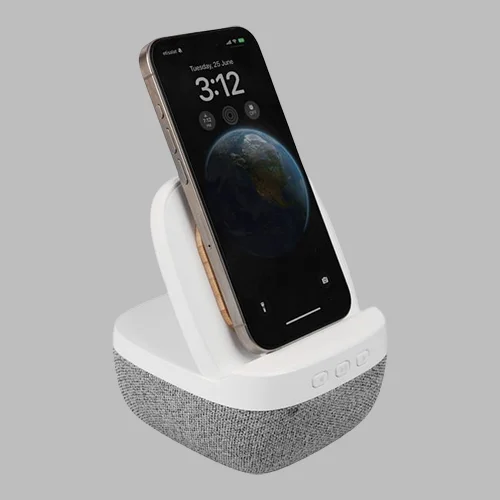 Wireless charger with Bluetooth Speaker 