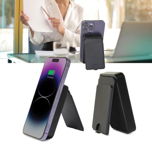 [STMK 501275] MagSafe Power Bank With Card Holder 15000mAh