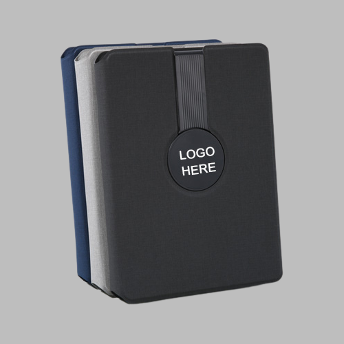 [STMK50345] Tech Portfolio Power bank  With  Wireless Charging Light up Logo