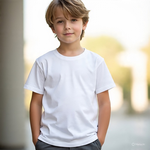 [STSD45134] Kids Round neck T-shirt