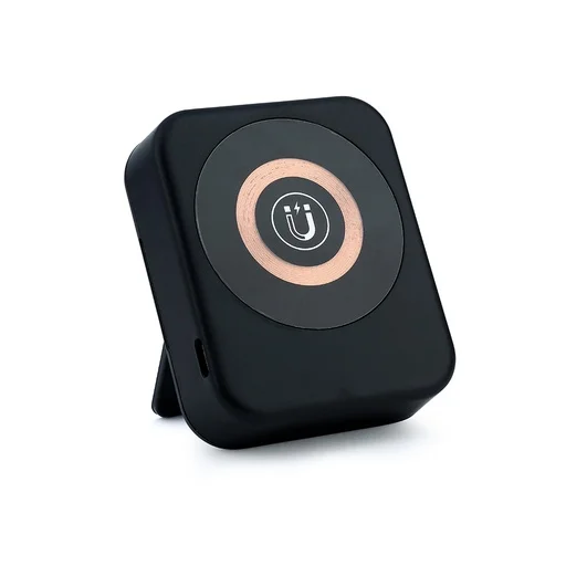 [AGWCBK4995] Aggert Wireless charger with multi cleaning set  Zapbox black 