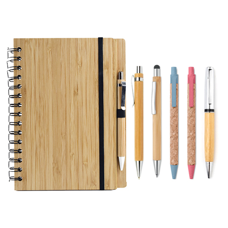Eco Friendly Notebooks & Pens