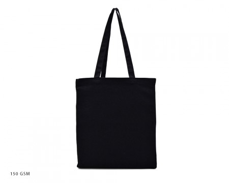 cotton bag 150gsm black 1 copy